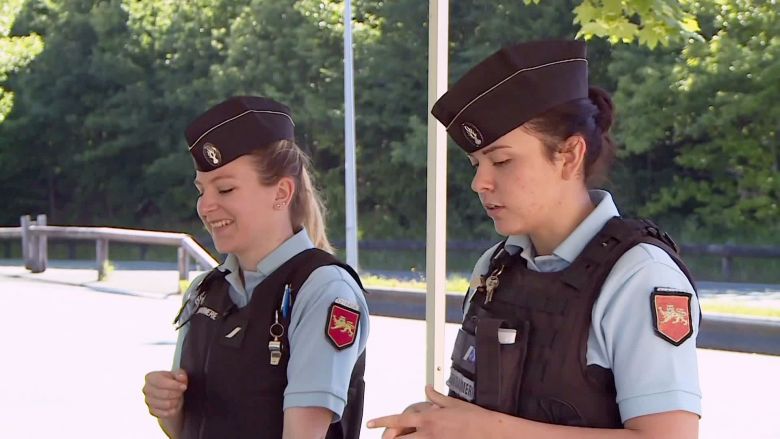 La gendarmerie sait aussi faire dans la prévention douce plutôt que la répression dure... / © France 3 Périgords - Florian Rouliès & Bertrand Lasseguette